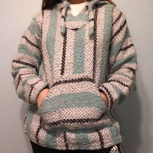 Blue Striped Earth Ragz Hoodie